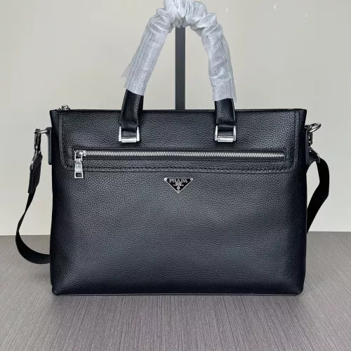 Prada AAA Man Handbags #1273686 $130.00 USD, Wholesale Replica Prada AAA Man Handbags