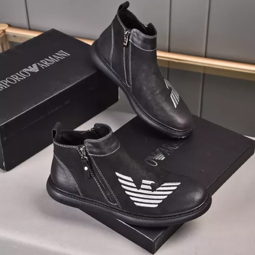 Armani Boots For Men #1273716 $85.00 USD, Wholesale Replica Armani Boots