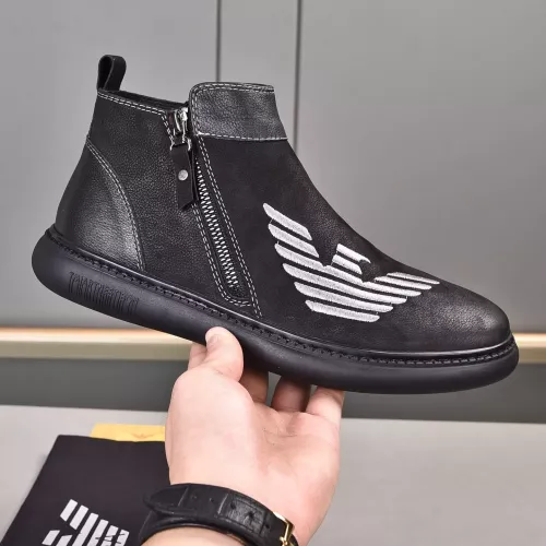 Replica Armani Boots For Men #1273716 $85.00 USD for Wholesale