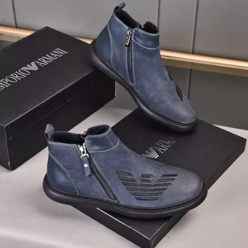 Armani Boots For Men #1273718 $85.00 USD, Wholesale Replica Armani Boots