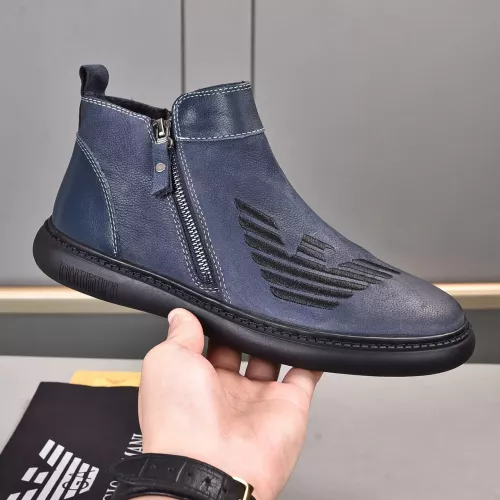 Replica Armani Boots For Men #1273718 $85.00 USD for Wholesale