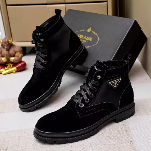 Prada Boots For Men #1273748 $82.00 USD, Wholesale Replica Prada Boots