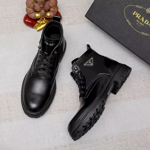 Replica Prada Boots For Men #1273749 $82.00 USD for Wholesale