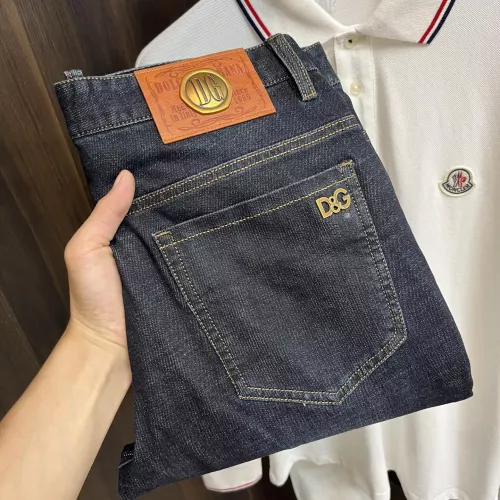 Dolce &amp; Gabbana D&amp;G Jeans For Men #1273765 $85.00 USD, Wholesale Replica Dolce &amp; Gabbana D&amp;G Jeans