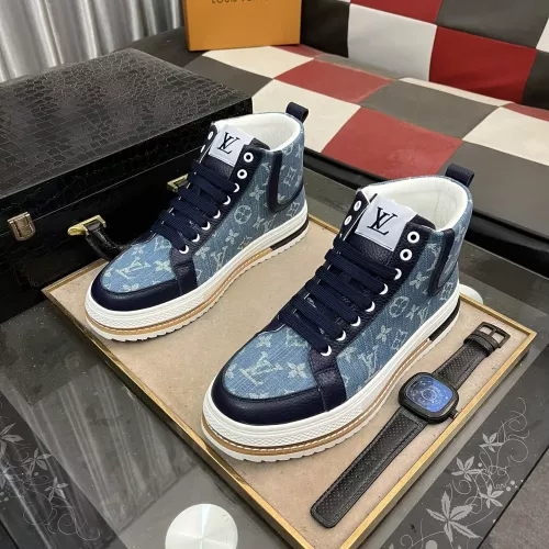 Replica Louis Vuitton High Tops Shoes For Men #1273796 $80.00 USD for Wholesale