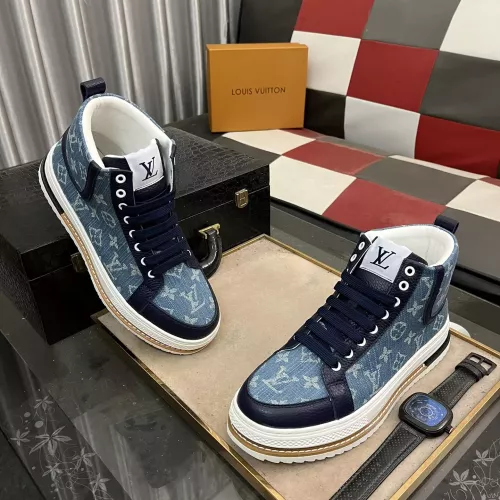 Replica Louis Vuitton High Tops Shoes For Men #1273796 $80.00 USD for Wholesale