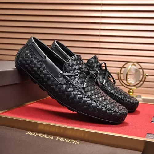 Replica Bottega Veneta BV Leather Shoes For Men #1273819 $92.00 USD for Wholesale