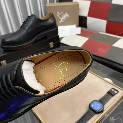 Replica Christian Louboutin Leather Shoes For Men #1273840 $135.00 USD for Wholesale