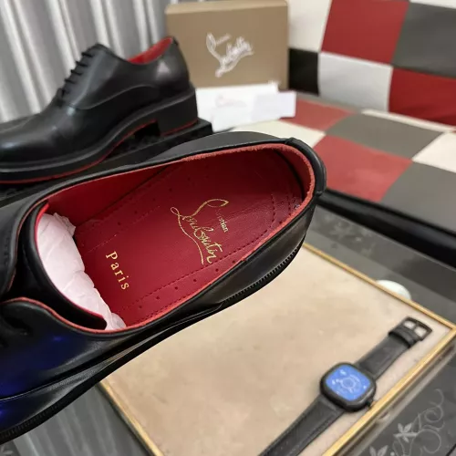 Replica Christian Louboutin Leather Shoes For Men #1273841 $135.00 USD for Wholesale