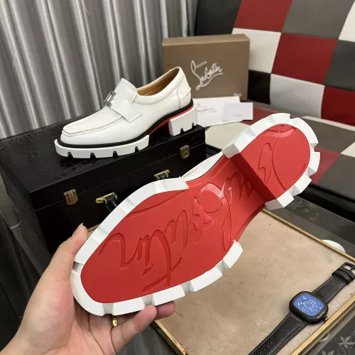 Replica Christian Louboutin Leather Shoes For Men #1273849 $145.00 USD for Wholesale