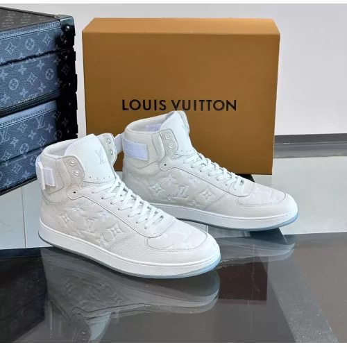 Louis Vuitton High Tops Shoes For Men #1273916 $80.00 USD, Wholesale Replica Louis Vuitton High Tops Shoes