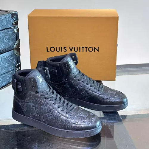 Louis Vuitton High Tops Shoes For Men #1273918 $80.00 USD, Wholesale Replica Louis Vuitton High Tops Shoes