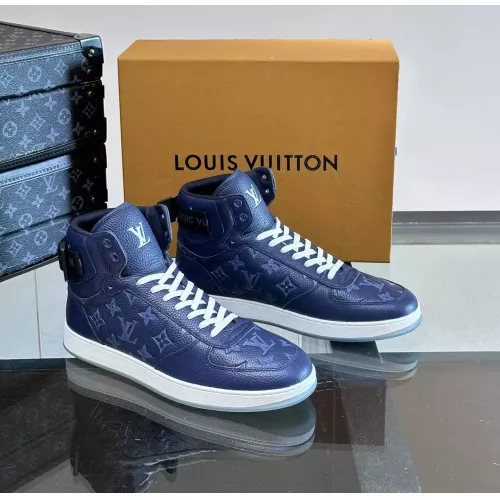 Louis Vuitton High Tops Shoes For Men #1273920 $80.00 USD, Wholesale Replica Louis Vuitton High Tops Shoes