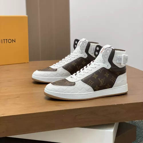 Louis Vuitton High Tops Shoes For Men #1273924 $80.00 USD, Wholesale Replica Louis Vuitton High Tops Shoes