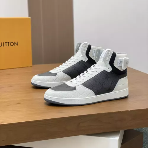 Louis Vuitton High Tops Shoes For Men #1273927 $80.00 USD, Wholesale Replica Louis Vuitton High Tops Shoes