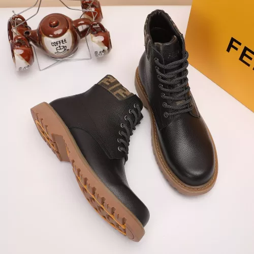 Replica Fendi Fashion Boots For Men #1273984 $88.00 USD for Wholesale