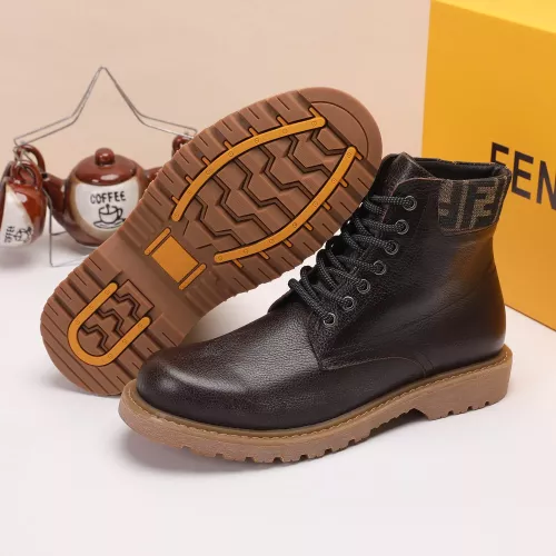 Replica Fendi Fashion Boots For Men #1273986 $88.00 USD for Wholesale