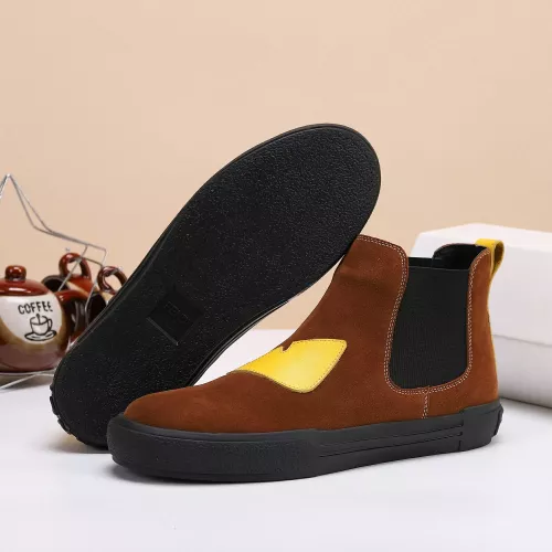 Replica Fendi Fashion Boots For Men #1273989 $72.00 USD for Wholesale