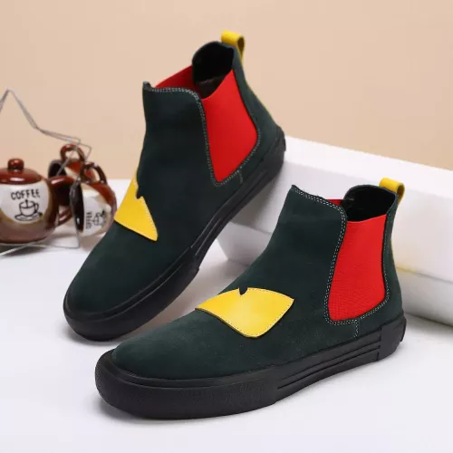 Fendi Fashion Boots For Men #1273990 $72.00 USD, Wholesale Replica Fendi Fashion Boots