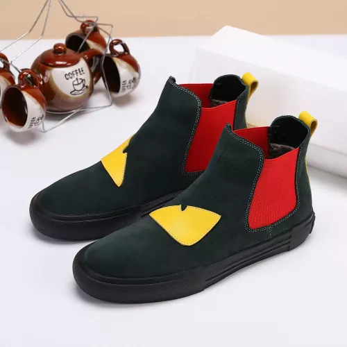 Replica Fendi Fashion Boots For Men #1273990 $72.00 USD for Wholesale