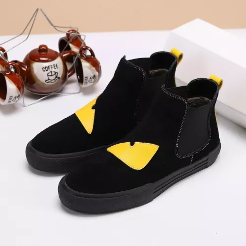 Replica Fendi Fashion Boots For Men #1273992 $72.00 USD for Wholesale