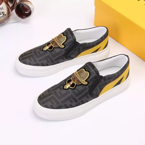 Fendi Casual Shoes For Men #1274029 $68.00 USD, Wholesale Replica Fendi Casual Shoes