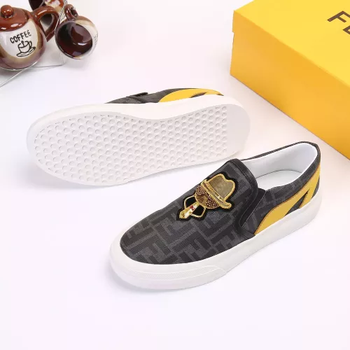 Replica Fendi Casual Shoes For Men #1274029 $68.00 USD for Wholesale