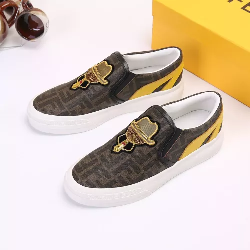 Fendi Casual Shoes For Men #1274030 $68.00 USD, Wholesale Replica Fendi Casual Shoes