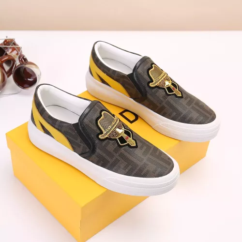 Replica Fendi Casual Shoes For Men #1274030 $68.00 USD for Wholesale