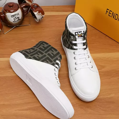 Replica Fendi High Tops Casual Shoes For Men #1274033 $76.00 USD for Wholesale