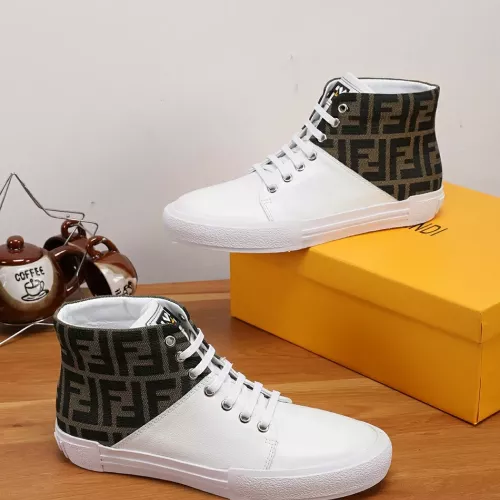 Replica Fendi High Tops Casual Shoes For Men #1274033 $76.00 USD for Wholesale