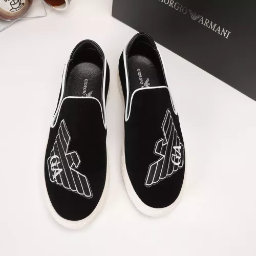 Replica Armani Casual Shoes For Men #1274035 $68.00 USD for Wholesale