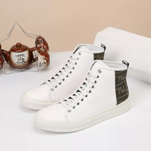 Fendi High Tops Casual Shoes For Men #1274036 $76.00 USD, Wholesale Replica Fendi High Tops Casual Shoes