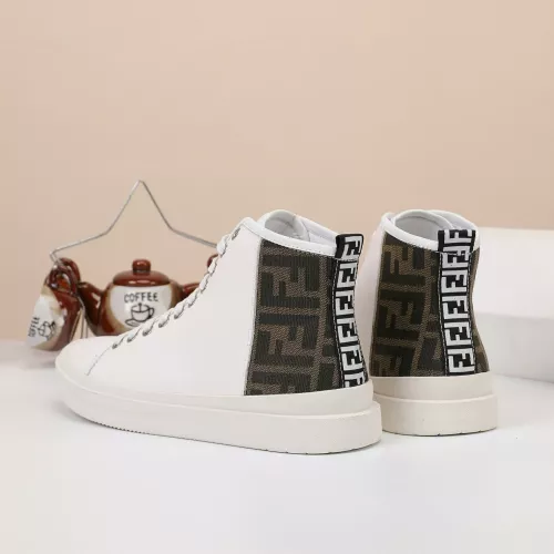 Replica Fendi High Tops Casual Shoes For Men #1274036 $76.00 USD for Wholesale