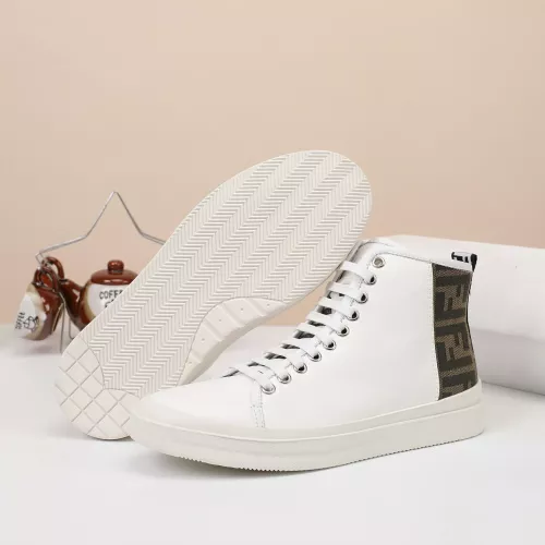 Replica Fendi High Tops Casual Shoes For Men #1274036 $76.00 USD for Wholesale