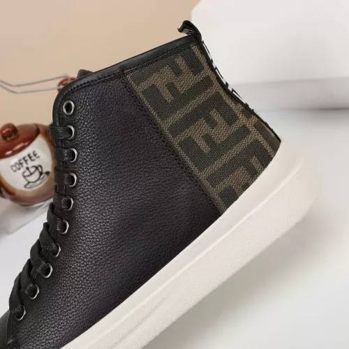 Replica Fendi High Tops Casual Shoes For Men #1274037 $76.00 USD for Wholesale