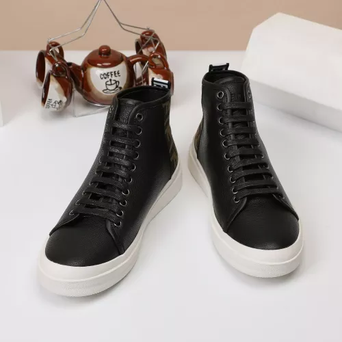 Replica Fendi High Tops Casual Shoes For Men #1274037 $76.00 USD for Wholesale