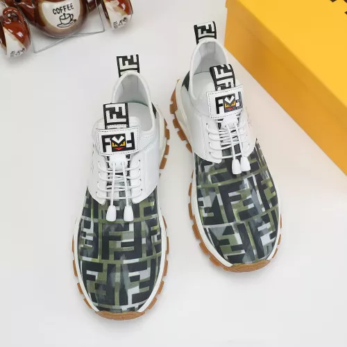 Replica Fendi Casual Shoes For Men #1274038 $76.00 USD for Wholesale