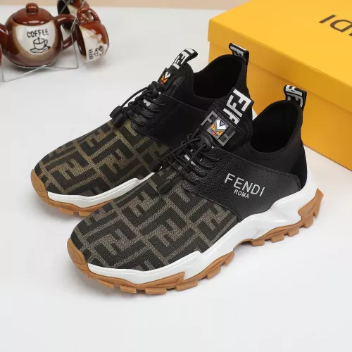 Fendi Casual Shoes For Men #1274039 $76.00 USD, Wholesale Replica Fendi Casual Shoes