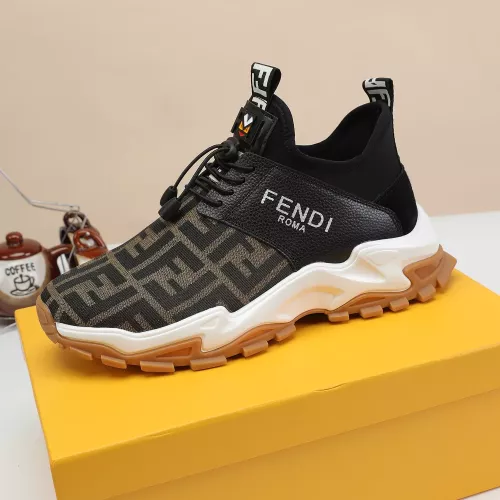 Replica Fendi Casual Shoes For Men #1274039 $76.00 USD for Wholesale