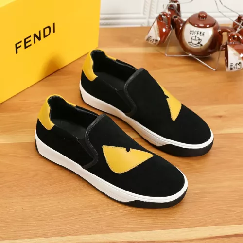 Fendi Casual Shoes For Men #1274042 $64.00 USD, Wholesale Replica Fendi Casual Shoes