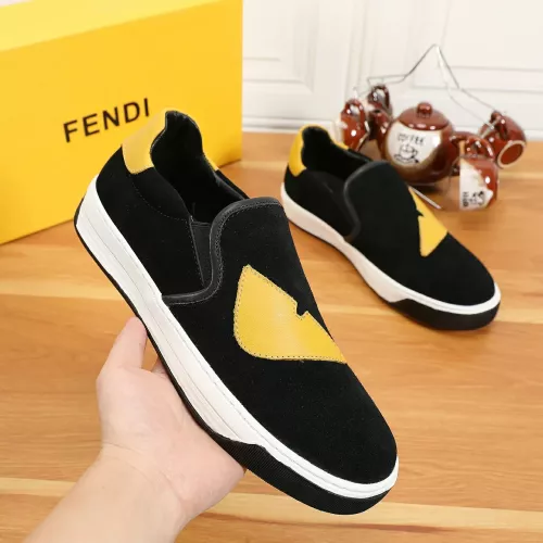 Replica Fendi Casual Shoes For Men #1274042 $64.00 USD for Wholesale