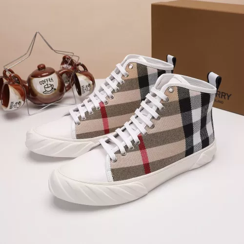 Burberry High Tops Shoes For Men #1274061 $72.00 USD, Wholesale Replica Burberry High Tops Shoes