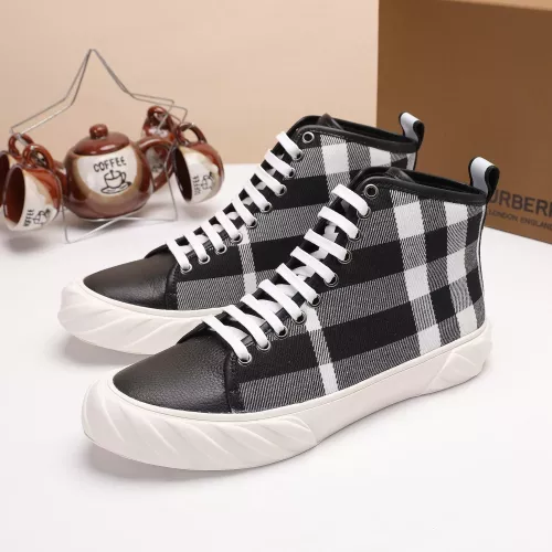 Burberry High Tops Shoes For Men #1274062 $72.00 USD, Wholesale Replica Burberry High Tops Shoes