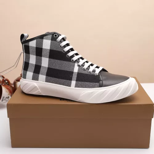 Replica Burberry High Tops Shoes For Men #1274062 $72.00 USD for Wholesale