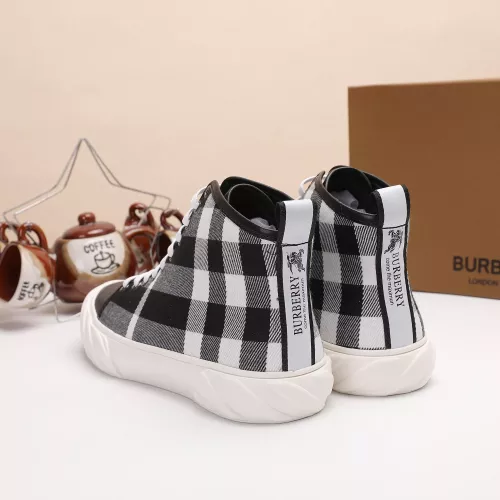 Replica Burberry High Tops Shoes For Men #1274062 $72.00 USD for Wholesale