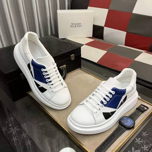 Replica Alexander McQueen Casual Shoes For Men #1274095 $98.00 USD for Wholesale