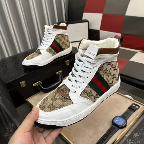 Gucci High Tops Shoes For Men #1274143 $80.00 USD, Wholesale Replica Gucci High Tops Shoes