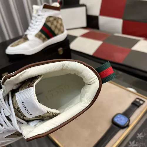 Replica Gucci High Tops Shoes For Men #1274143 $80.00 USD for Wholesale