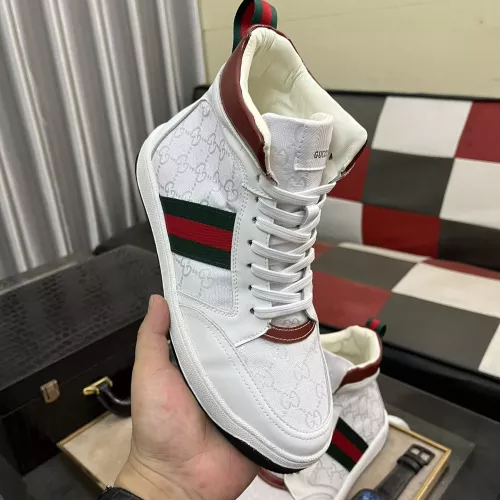 Replica Gucci High Tops Shoes For Men #1274149 $80.00 USD for Wholesale